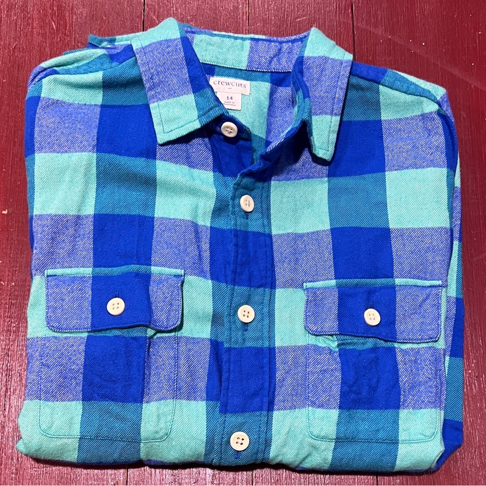J. Crew Plaid Flannel Shirt